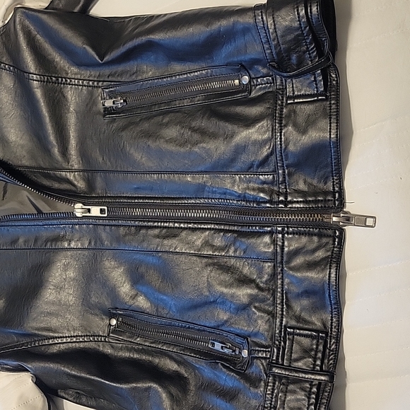 Guess Faux Leather Jacket XS - Picture 5 of 5